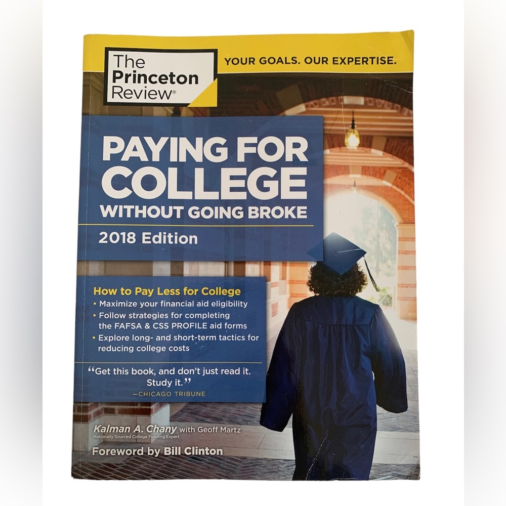 Paying For College Without Going Broke 2018 Princeton Review Paperback Book
